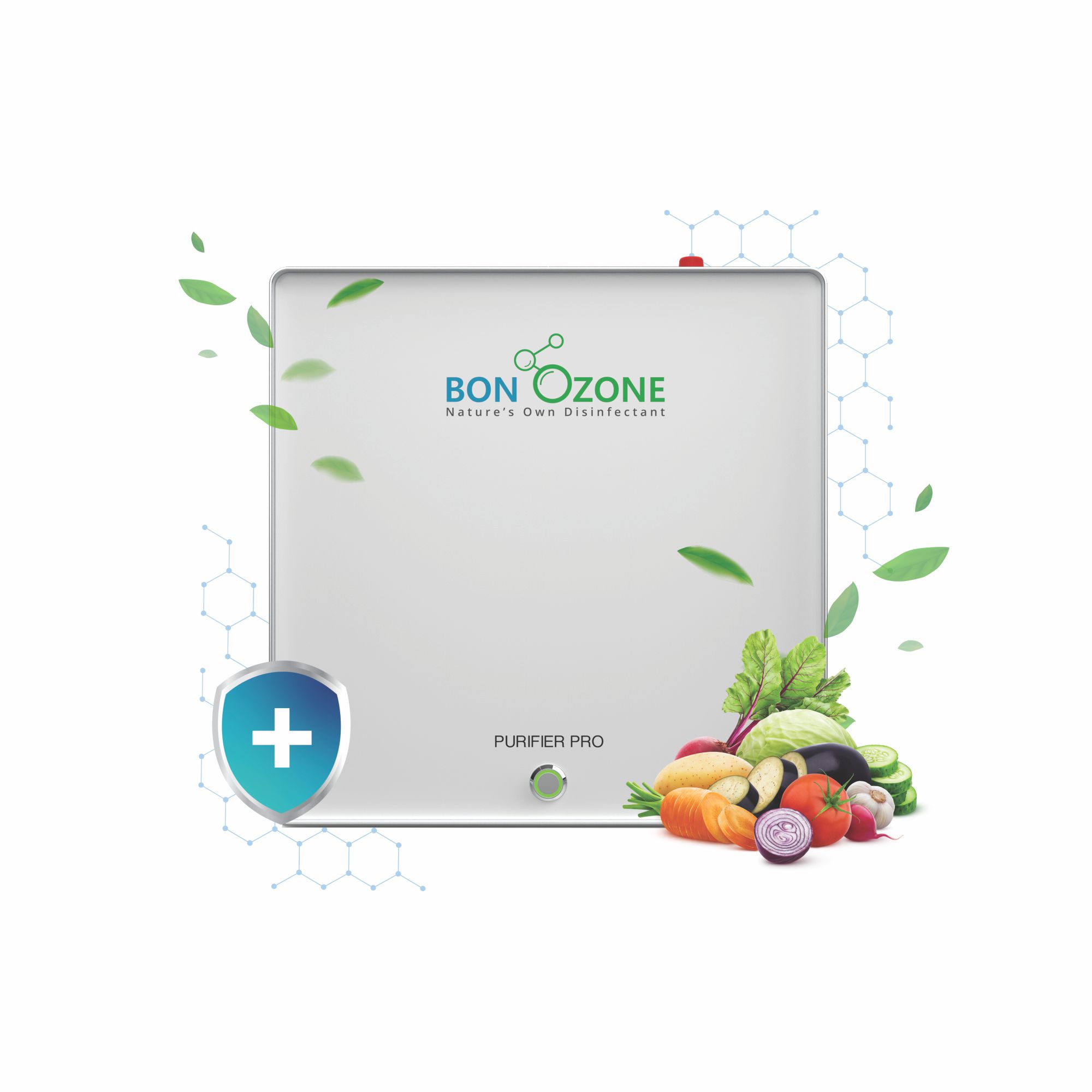 BonOzone Purifier Pro with vegetables