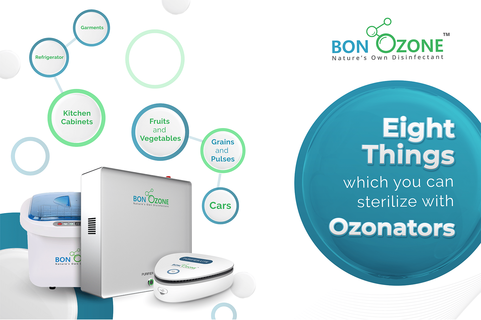 8 things which you can sterilize with an ozonator